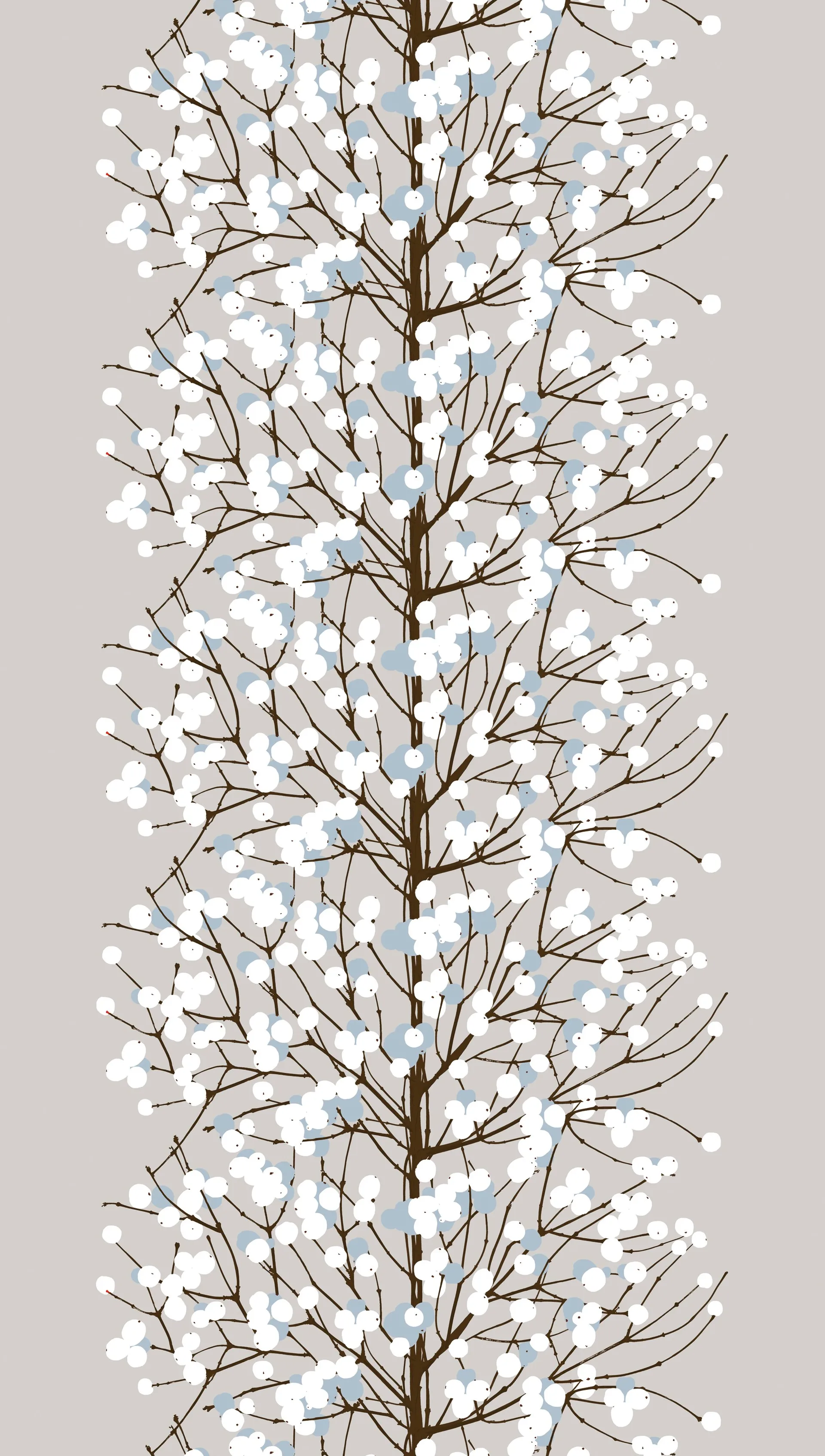 Lumimarja voksduk beige, beige Marimekko