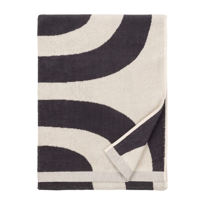 Melooni Badehåndkle 70 x 150 cm, charcoal-off white Marimekko