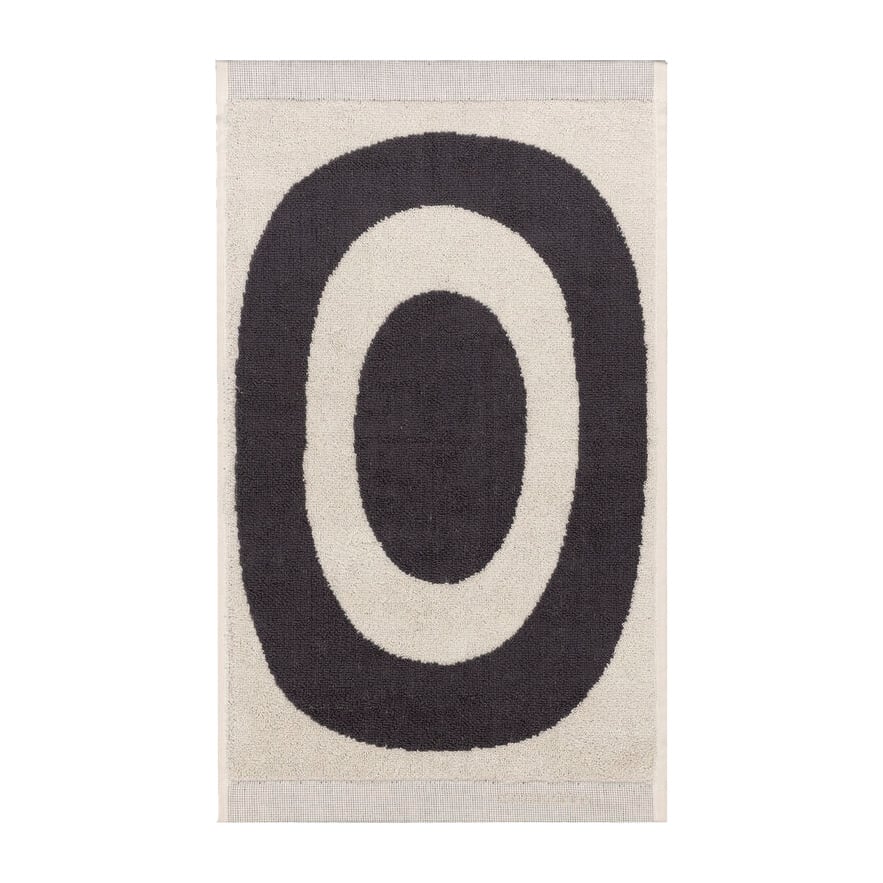 Bilde av Marimekko Melooni Håndkle 30 x 50 cm charcoal-off white