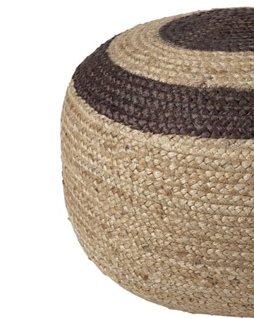 Melooni sittepuff jute - Jute-mørkebrun - Marimekko