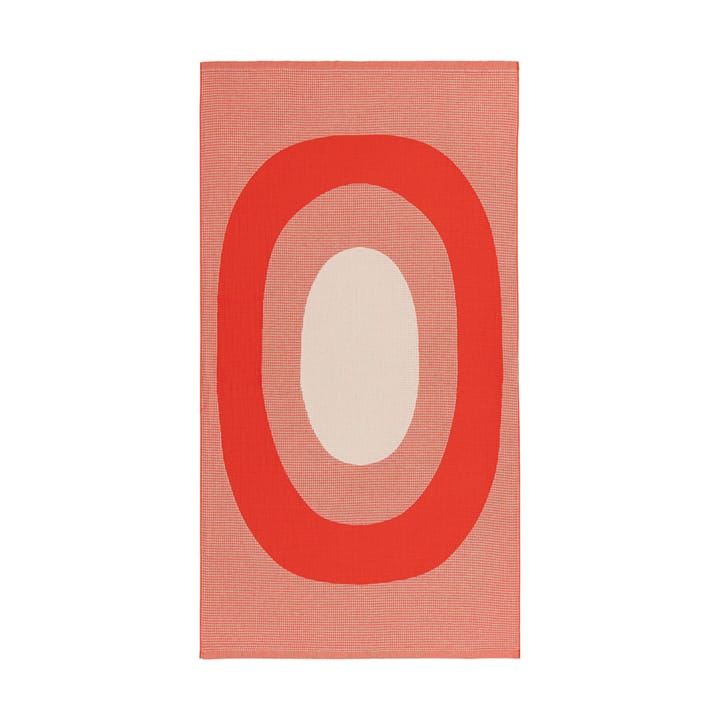 Melooni strandhåndkle 96,5x180 cm - Oransje-off white - Marimekko