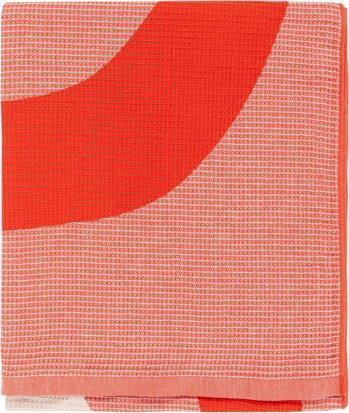 Melooni strandhåndkle 96,5x180 cm, Oransje-off white Marimekko