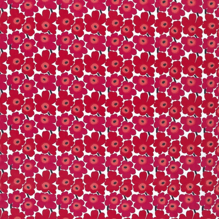 Mini-Unikko stoff - rød - Marimekko