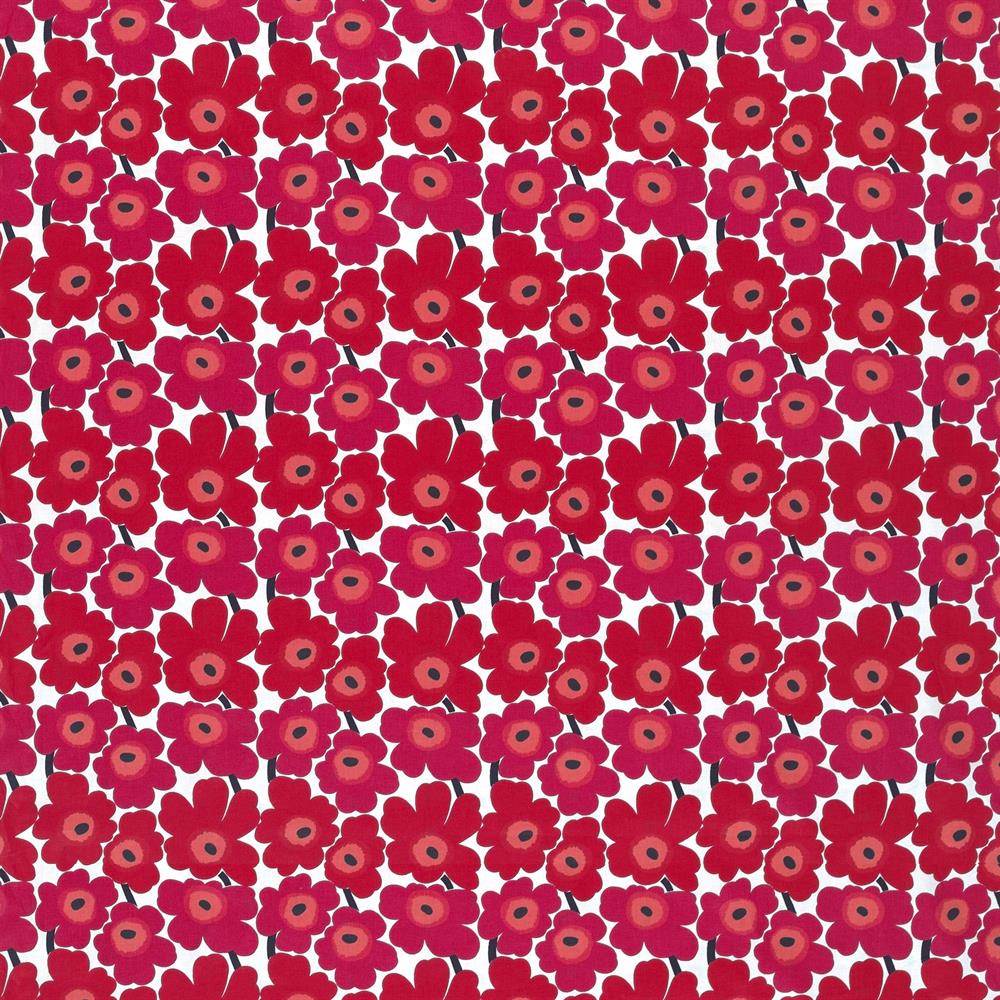 Bilde av Marimekko Mini-Unikko stoff rød