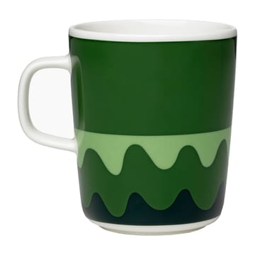 MM Co-Created kopp 25 cl - Hvit-grønn-svart - Marimekko