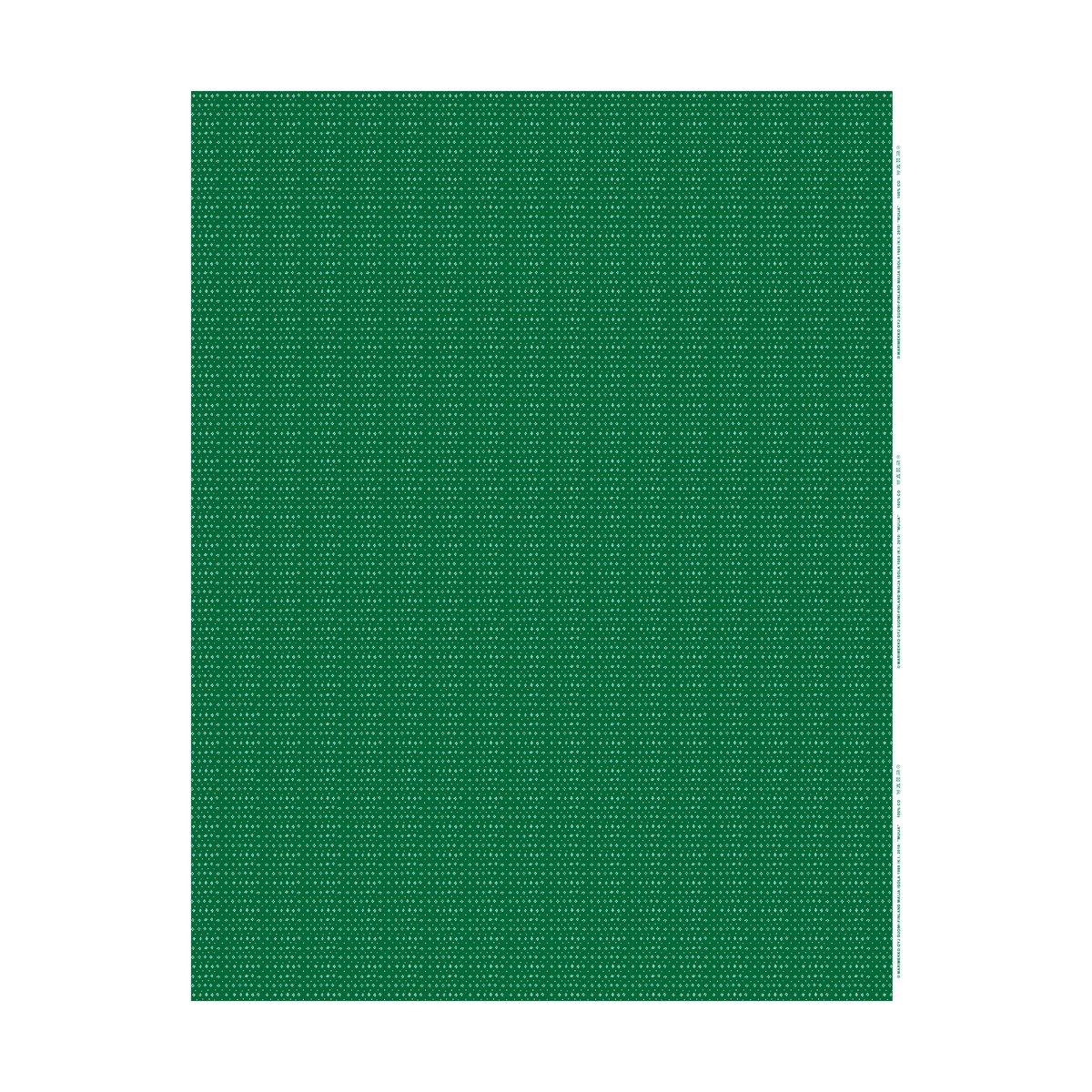 Marimekko Muija stoff bomull-lin Green | Skandinavisk Design | Stoff & Metervare | Grønn