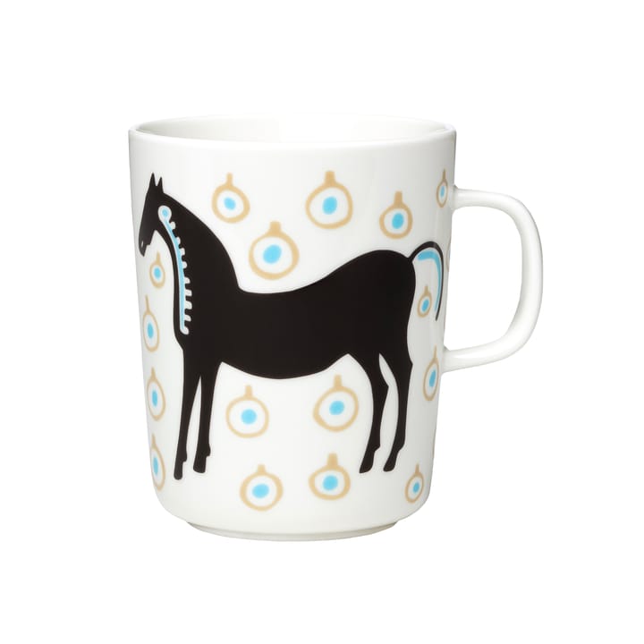 Musta Tamma kopp 25 cl, Hvit-brun-beige Marimekko