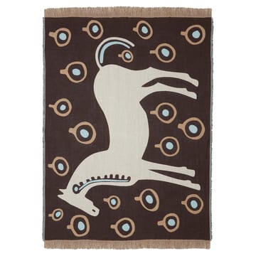 Musta Tamma pledd 130 x 180 cm - Brun-hvit-blå - Marimekko