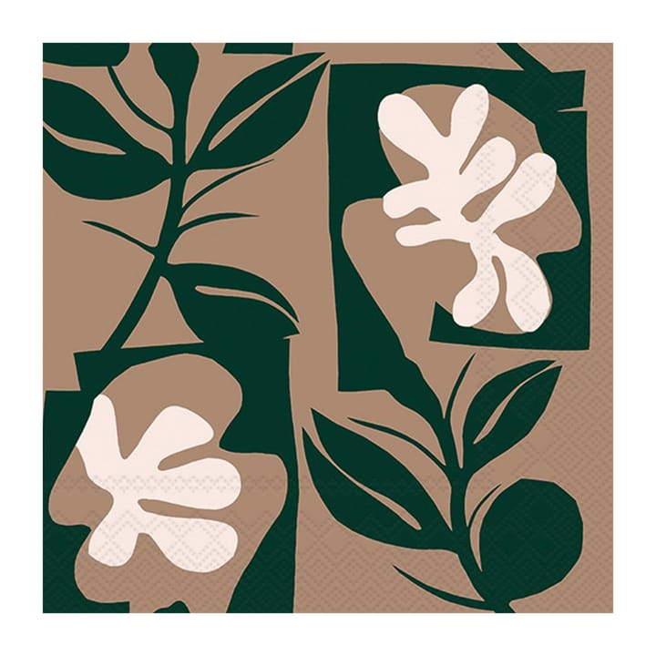 Naatit servietter 33 x 33 cm 20-pakning - Linen - Marimekko