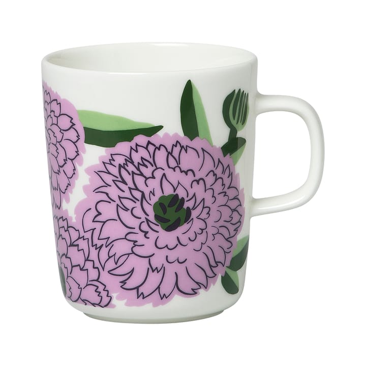 Oiva Primavera kopp 25 cl - Hvit-lilla-grønn - Marimekko