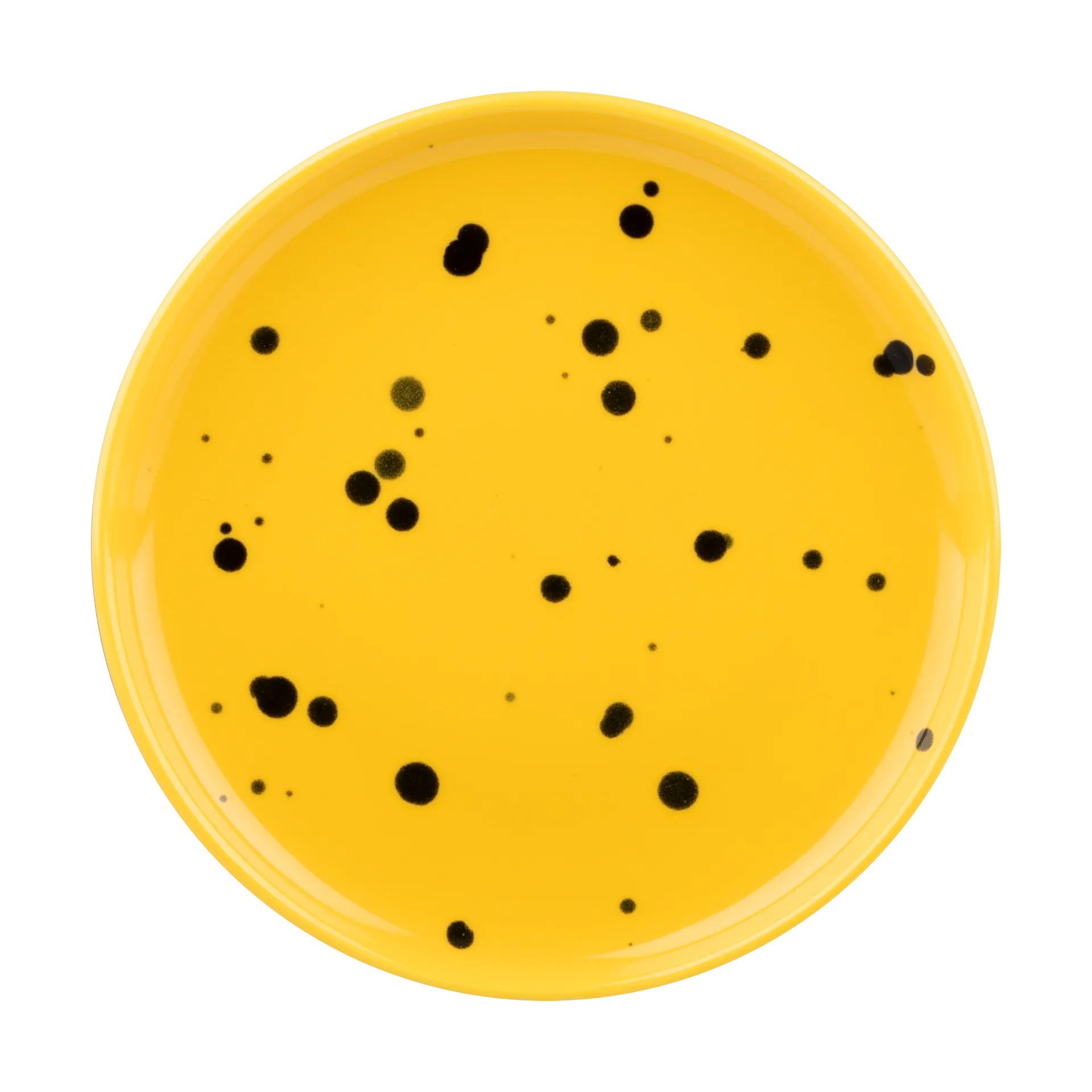 Oiva tallerken Ø13,5 cm., Yellow-black Marimekko