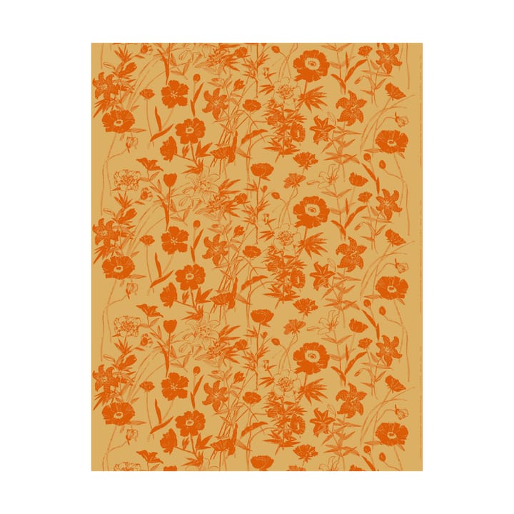 Perenna bomullsstoff - Karamell-brennt orange - Marimekko
