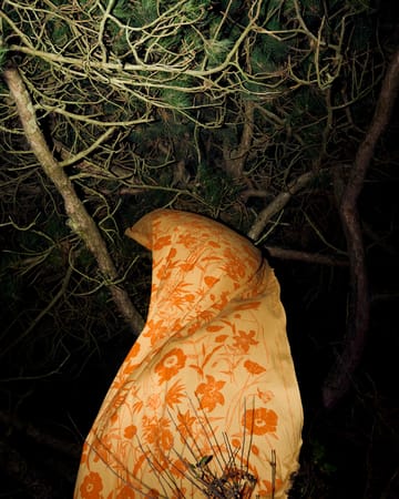 Perenna bomullsstoff - Karamell-brennt orange - Marimekko