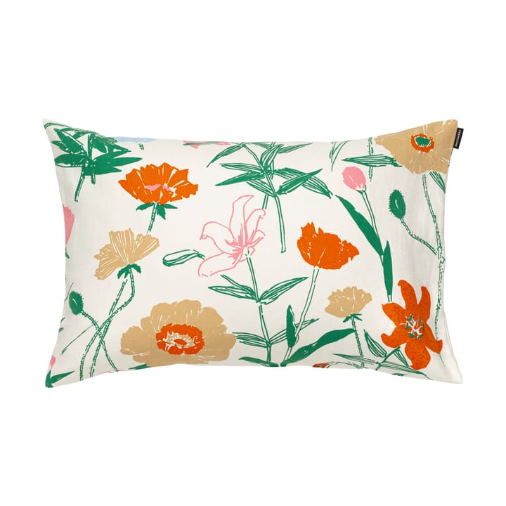 Perenna putetrekk 40x60 cm - White-green-orange-yellow - Marimekko