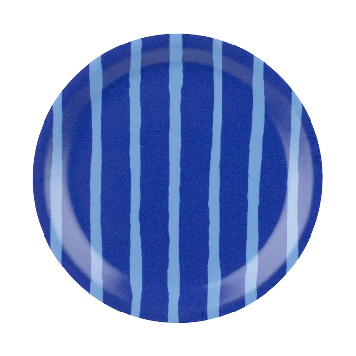 Piccolo glassbrikker - Light blue-blue, Ø11 cm - Marimekko