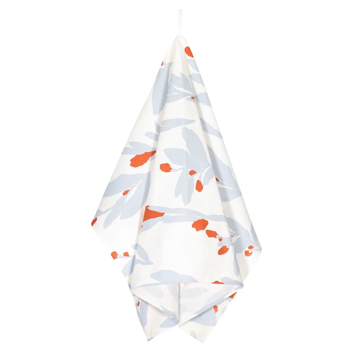 Pieni Hyhmä kjøkkenhåndkle 47x70 cm - Hvit-oransje-grå - Marimekko