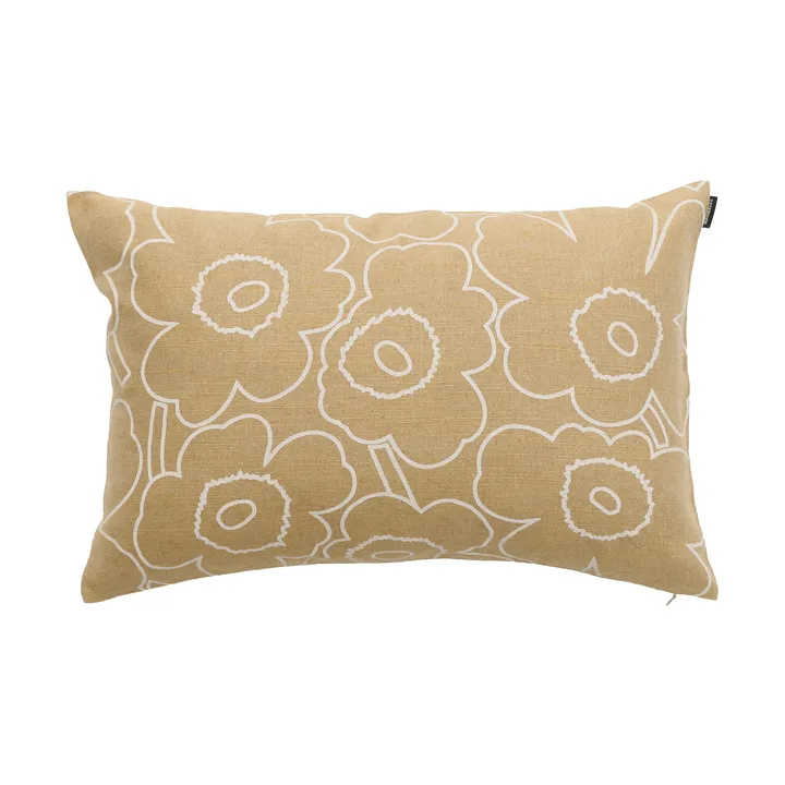 Pieni Piirto Unikko putetrekk - Strå-off white, 40x60 cm - Marimekko