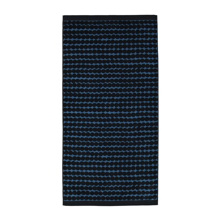 Pieni Räsymatto håndkle 70x140 cm - Petrol-black - Marimekko