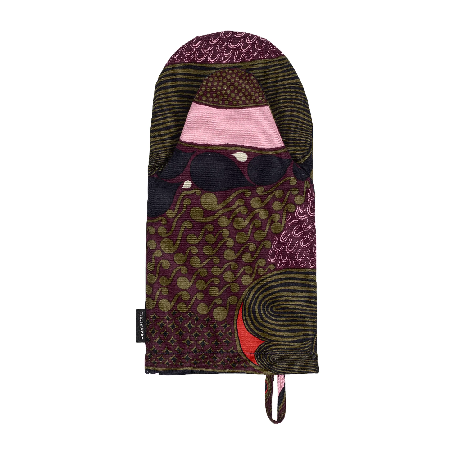 Pieni Rusakko grytevott, Rosa-brun Marimekko