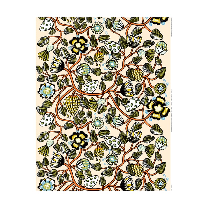 Pieni Tiara voksduk - Beige - Marimekko
