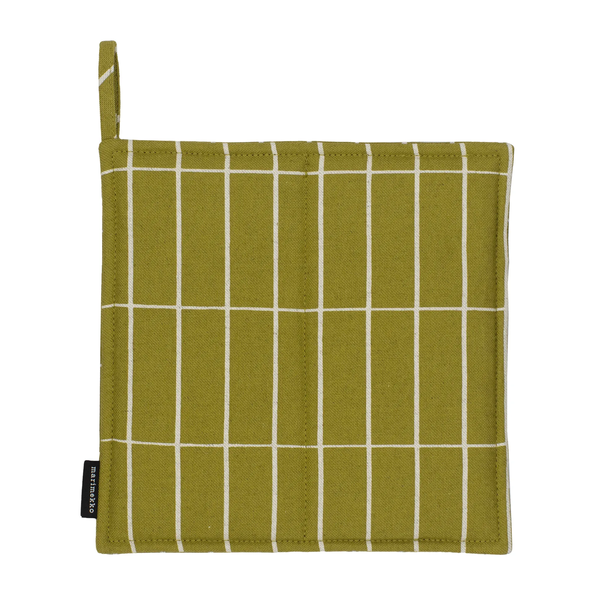 Pieni Tiiliskivi gryteklut, olive-linen Marimekko