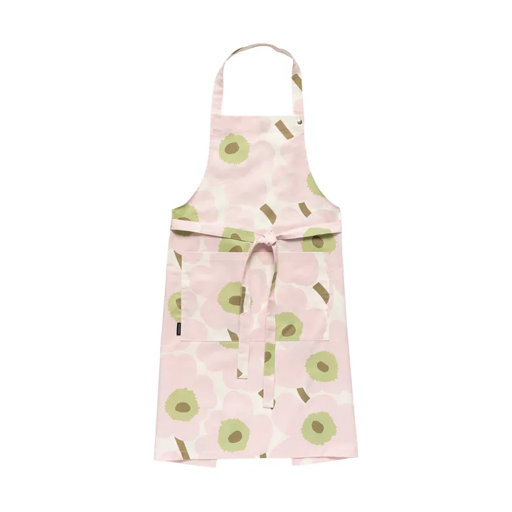 Pieni Unikko forkle - Off white-pink-pear-sand - Marimekko