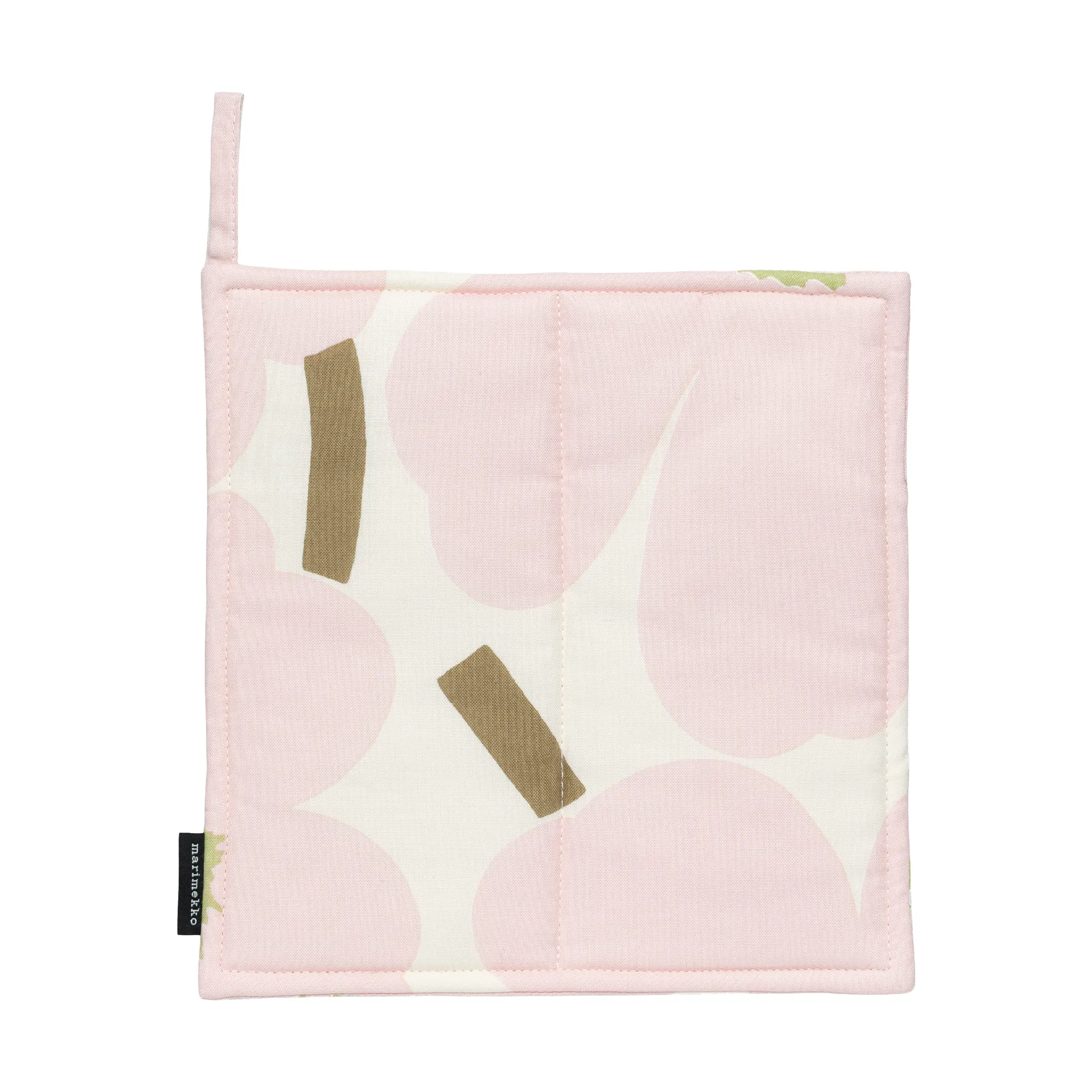 Pieni Unikko gryteklut 21,5x21,5 cm, Off white-pink-pear-sand Marimekko