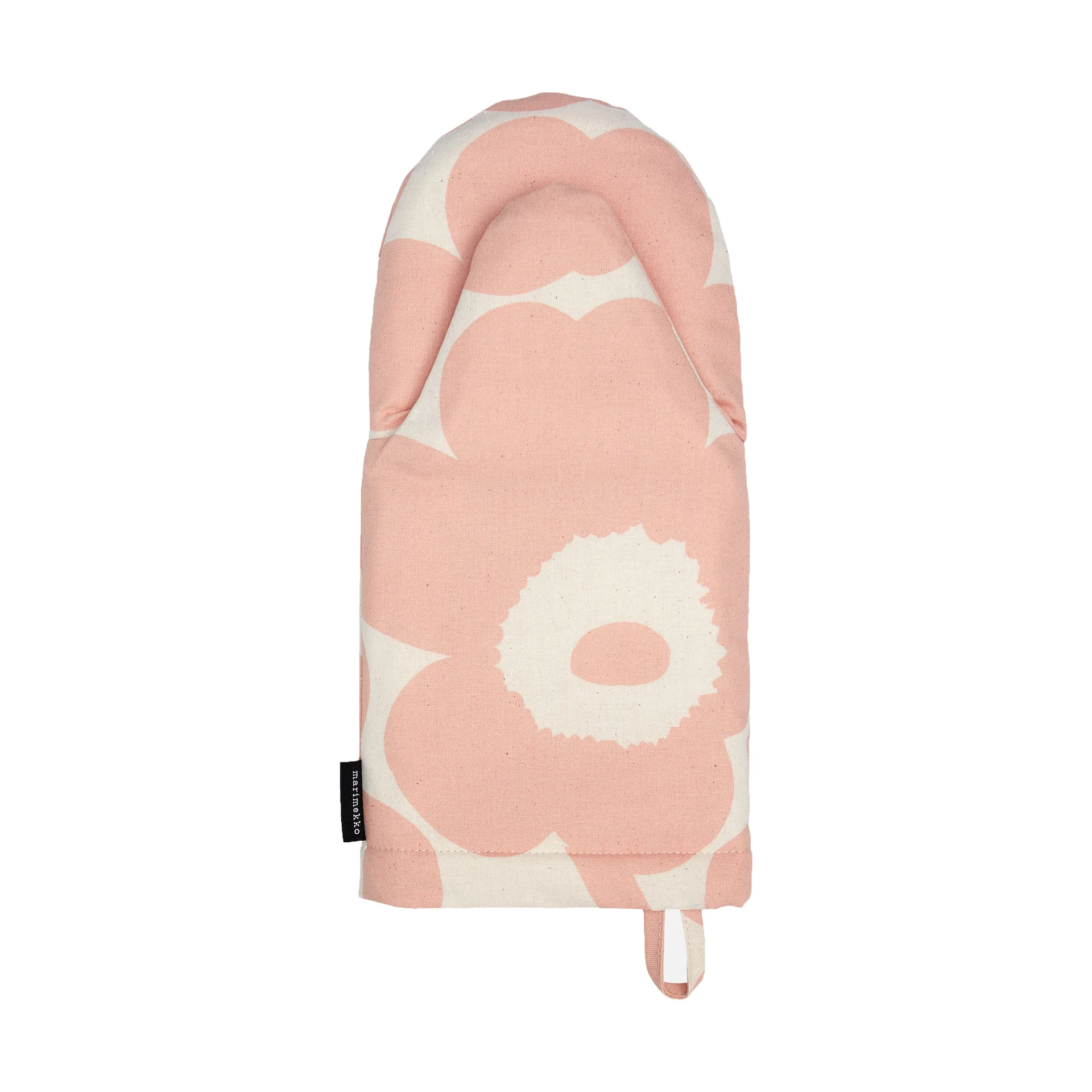 Pieni Unikko gryteklut, Cotton-peach Marimekko