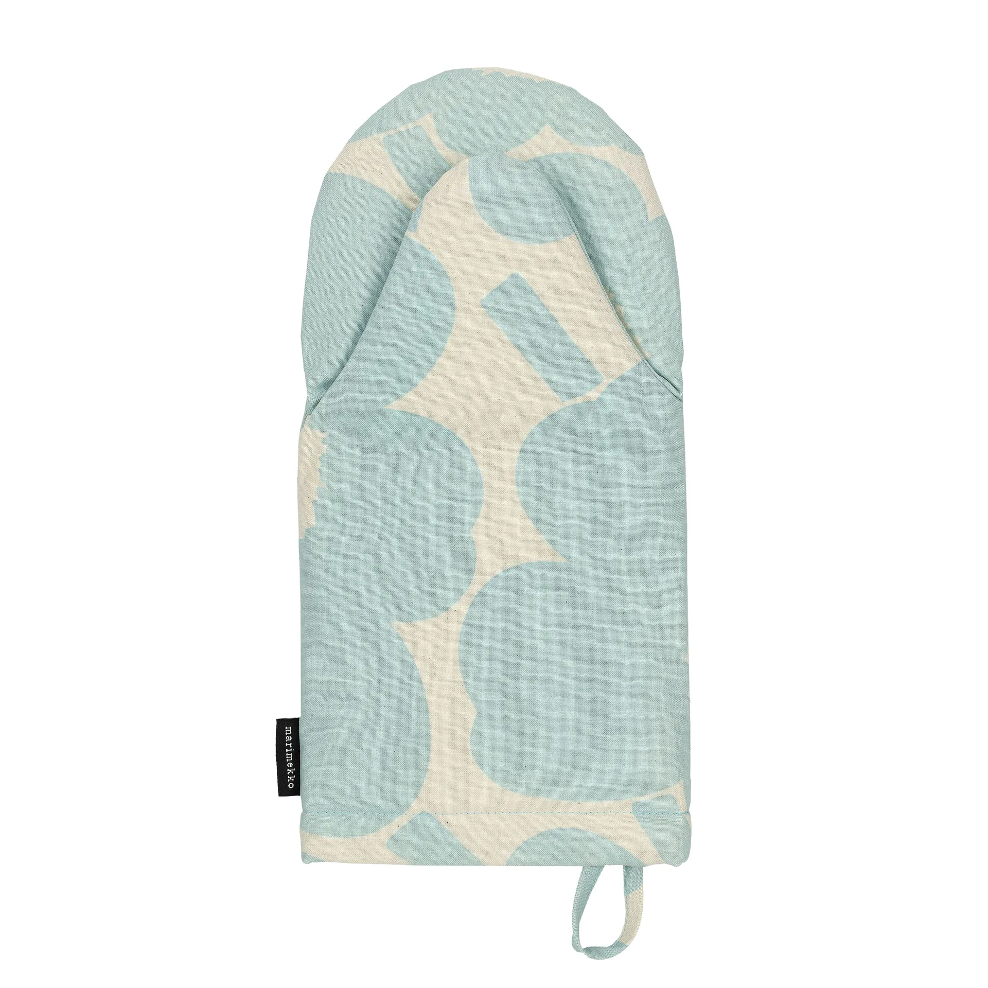 Pieni Unikko grytevott, Off white-light blue Marimekko