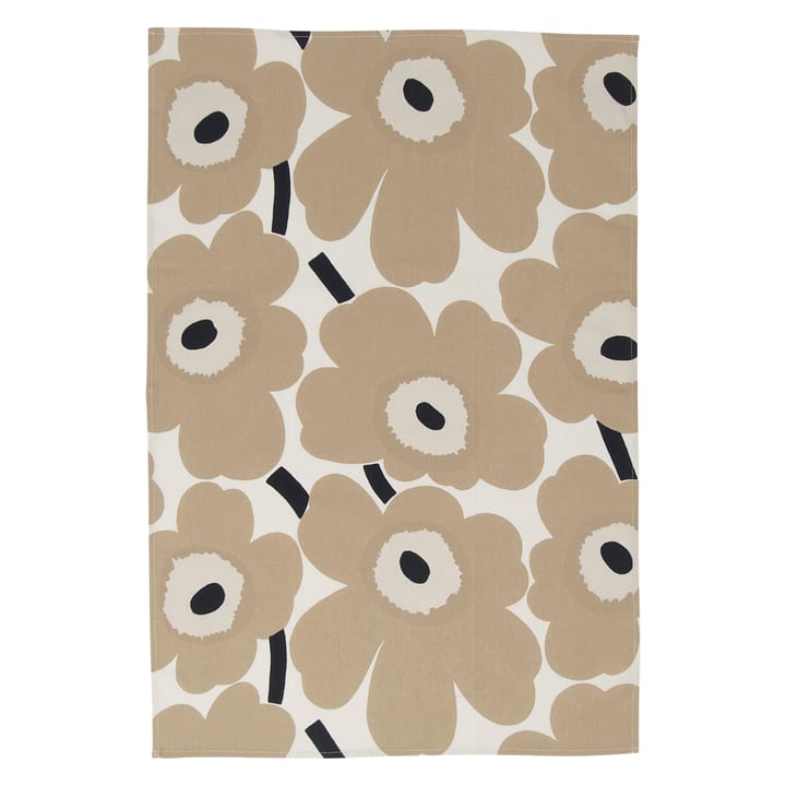 Pieni Unikko kjøkkenhåndkle 2-pack - Offwhite-beige-blå - Marimekko