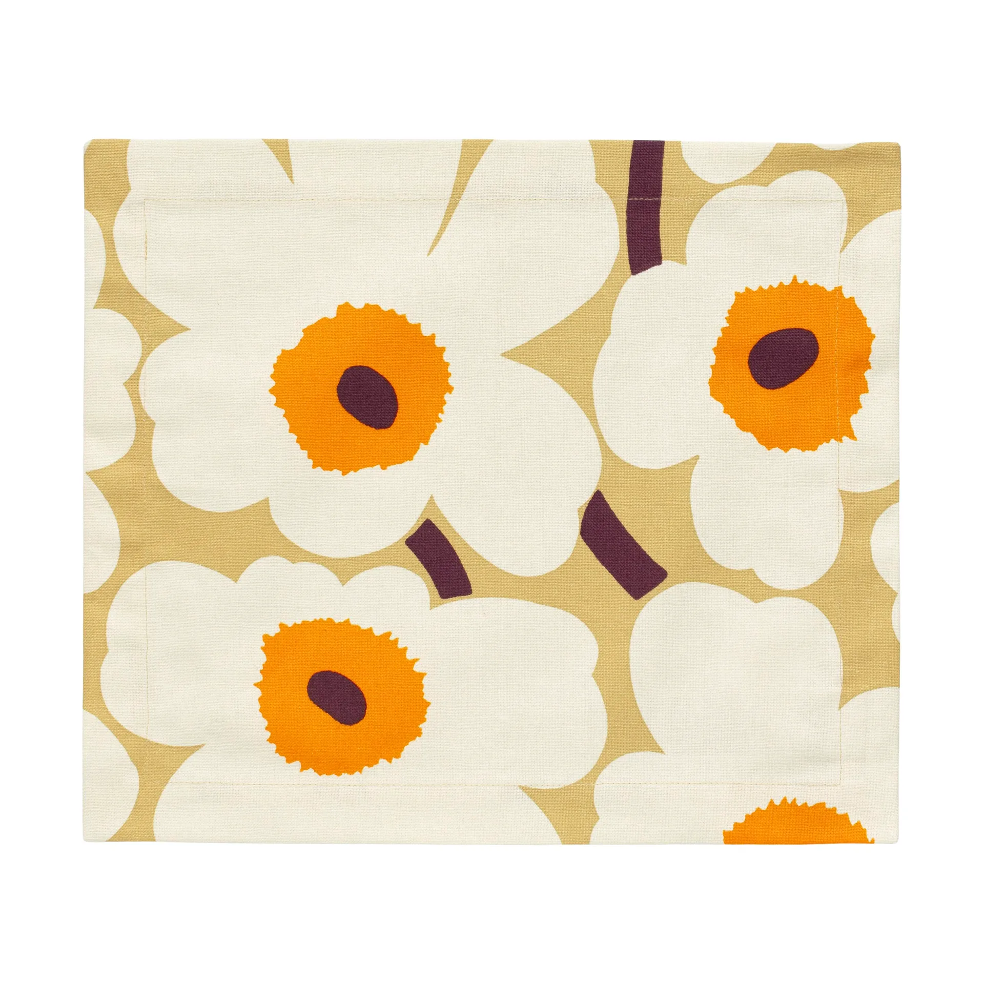 Pieni Unikko spisebrikke, Beige Marimekko