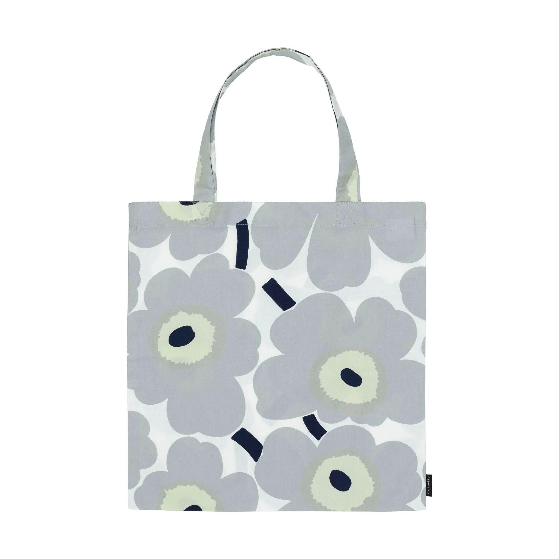 Pieni Unikko veske 44x43 cm, Cotton-grey-sand Marimekko