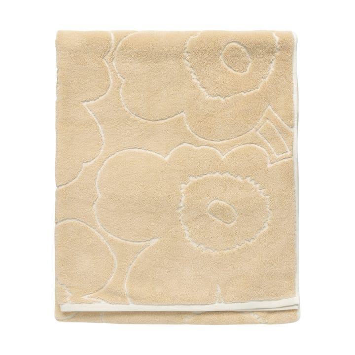 Piirto Unikko badehåndkle 100x160 cm, Beige Marimekko