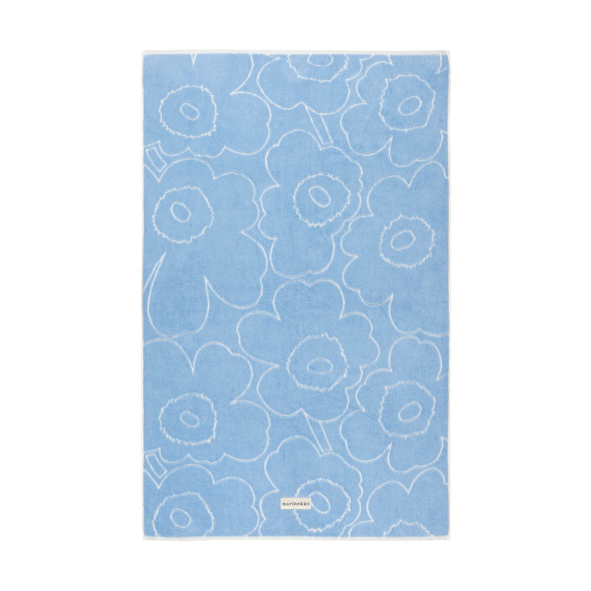 Marimekko Piirto Unikko badehåndkle 100x160 cm Blue