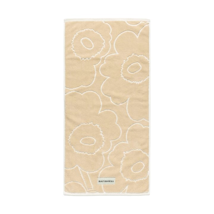 Piirto Unikko håndkle 50x100 cm - Beige - Marimekko