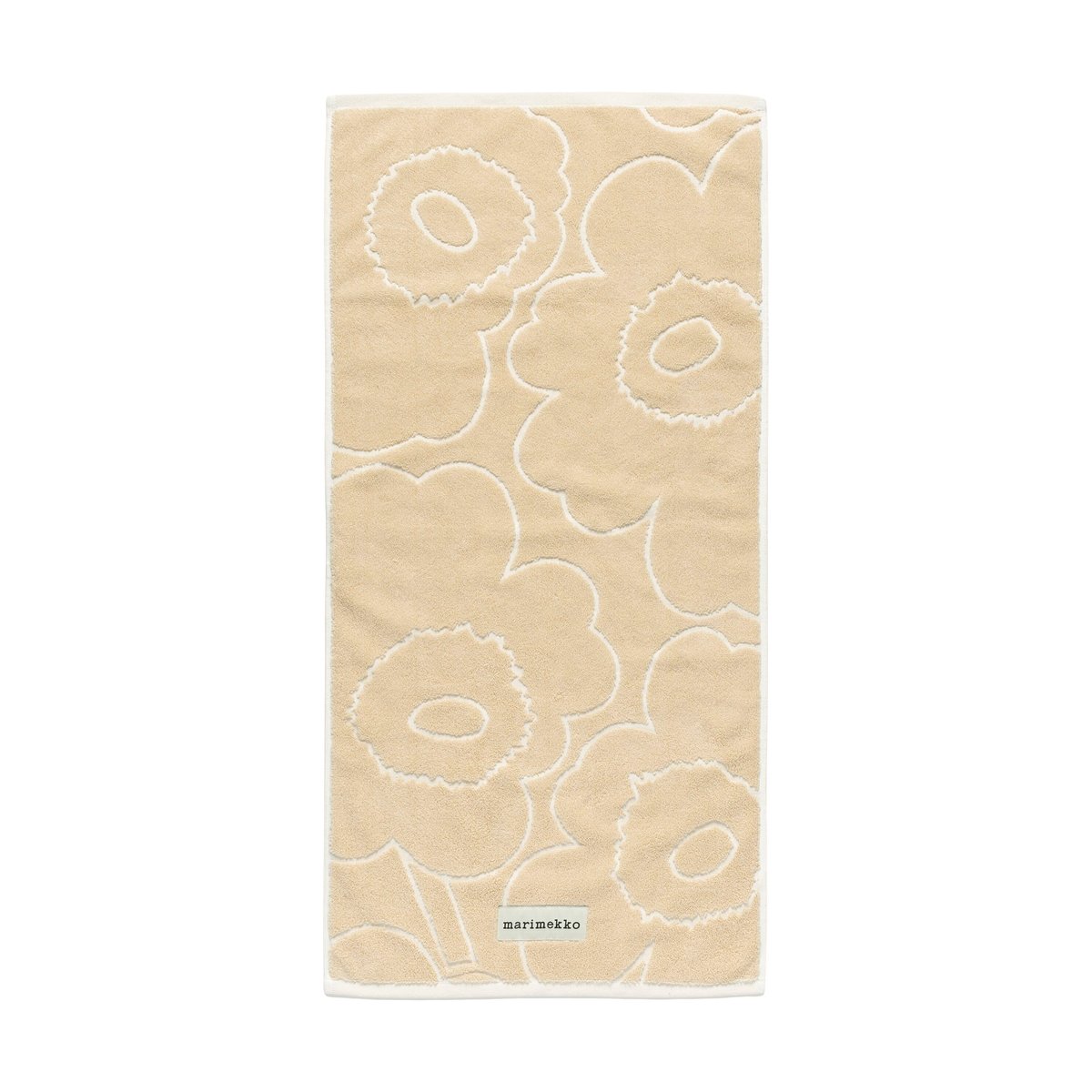 Marimekko Piirto Unikko håndkle 50x100 cm Beige