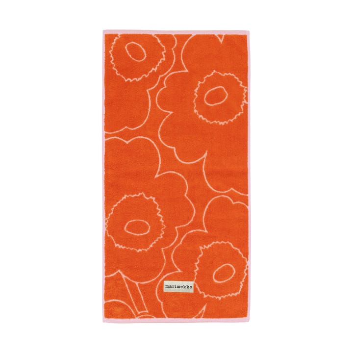 Piirto Unikko håndkle 50x100 cm - Burnt orange-pink - Marimekko