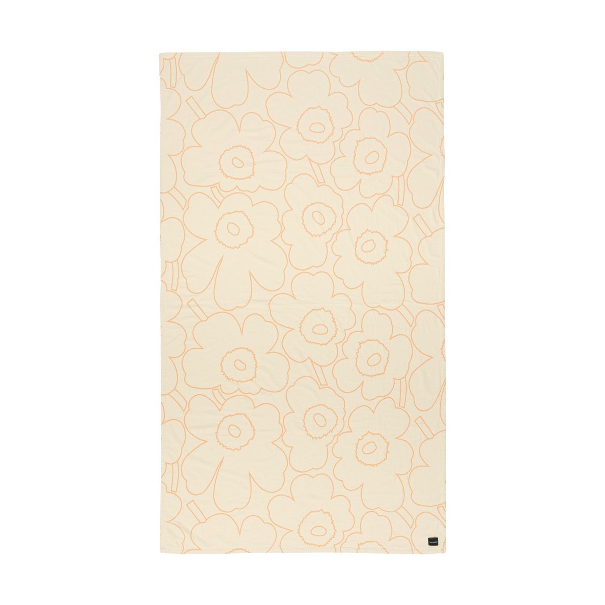 Marimekko Piirto Unikko sengeteppe 160x260 cm Beige