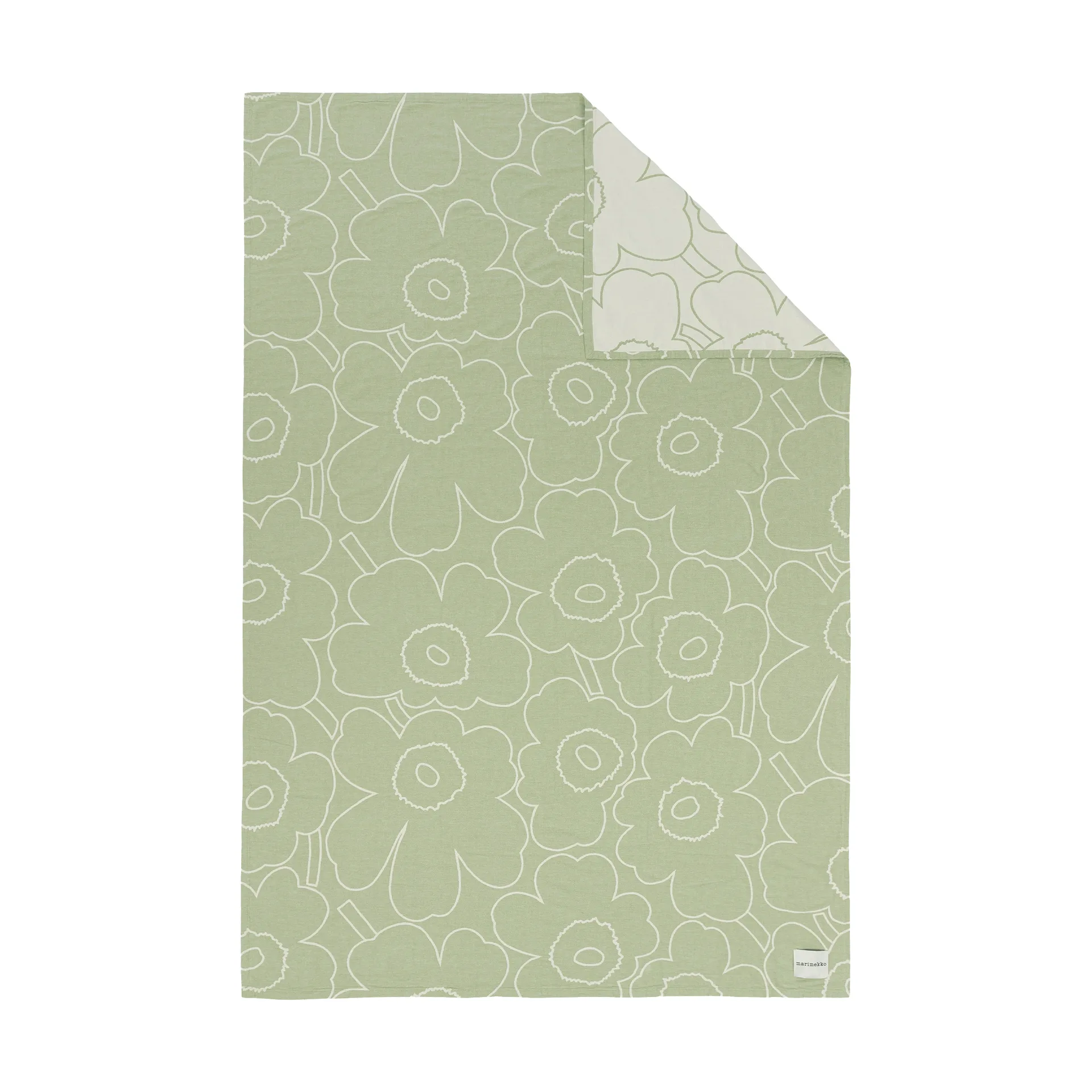 Piirto Unikko sengeteppe 160x260 cm, Pear-off white Marimekko