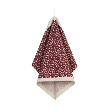 Pikkuinen Unikko kjøkkensett 3 deler - Linen-burgundy - Marimekko