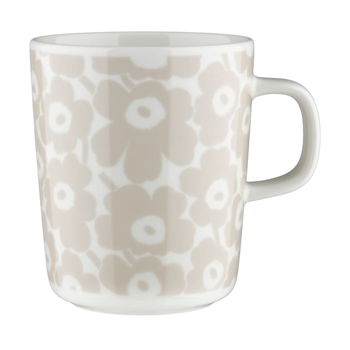 Pikkuinen Unikko kopp 25 cl - White-straw - Marimekko