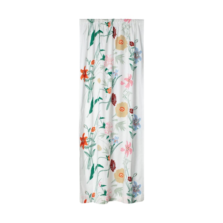 Puutarhakutsut gardinlengde 135x245 cm - White-green-orange-beige - Marimekko