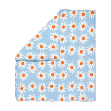 Rakastaa ei rakasta dynetrekk 240x220 cm - Orange-Off-white-light blue - Marimekko