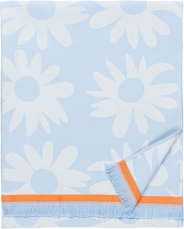 Rakastaa ei rakasta hamam badehåndkle 91x165 cm - Orange-Off-white-light blue - Marimekko