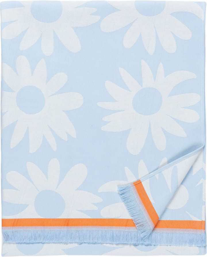Rakastaa ei rakasta hamam badehåndkle 91x165 cm, Orange-Off-white-light blue Marimekko