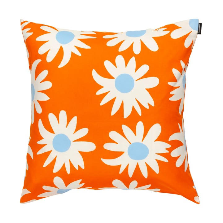 Rakastaa ei rakasta putetrekk 50x50 cm - Orange-Off-white-light blue - Marimekko