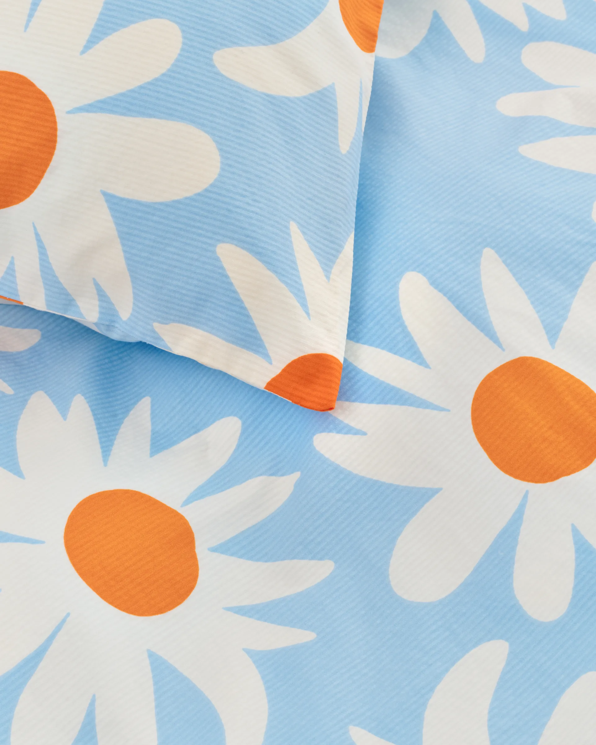 Rakastaa ei rakasta putevar 50x60 cm, Orange-Off-white-light blue Marimekko