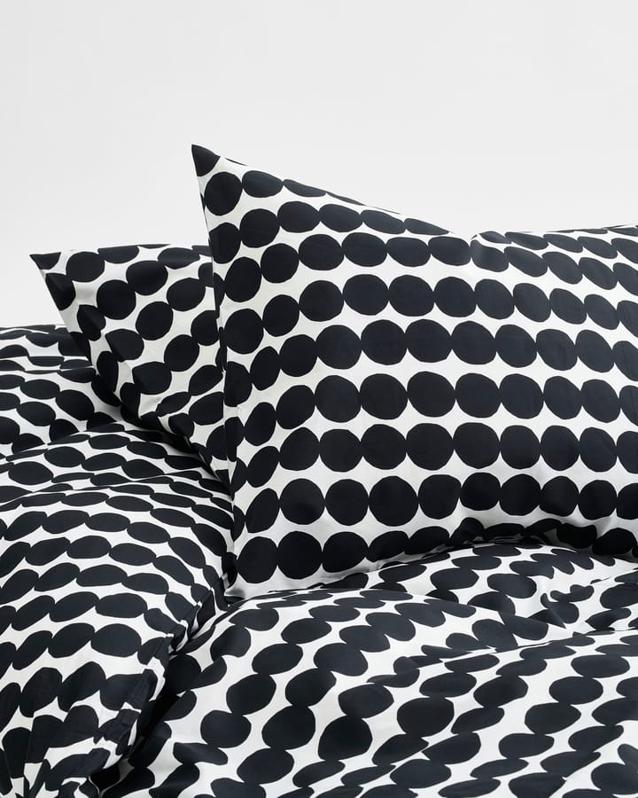 Räsymatto dynetrekk 150x210 cm, Svart-hvit Marimekko