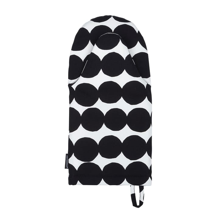 Räsymatto grytevott, sort-hvit Marimekko