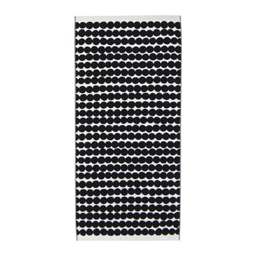 Räsymatto h�åndkle svart - Badehåndkle 70x150 cm - Marimekko